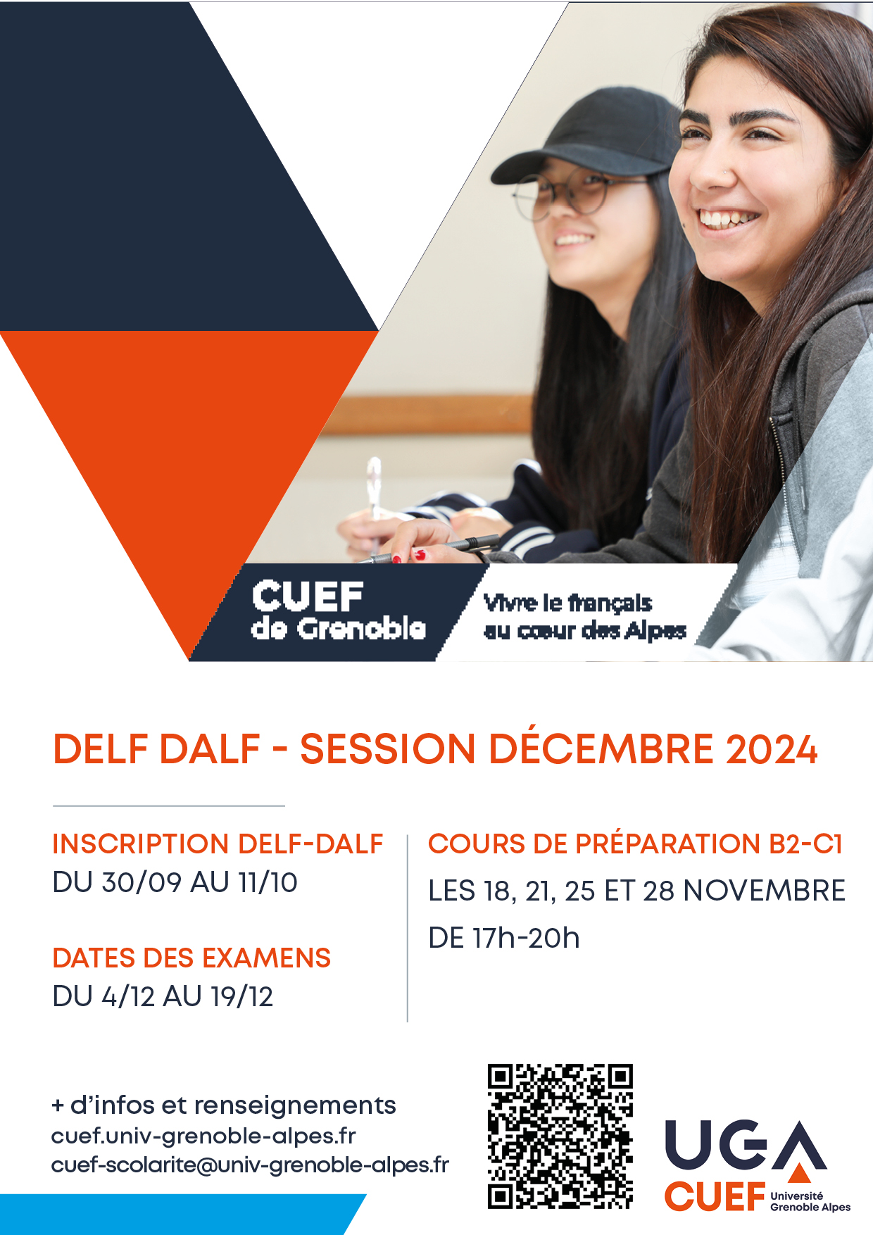 Cours de préparation aux examens